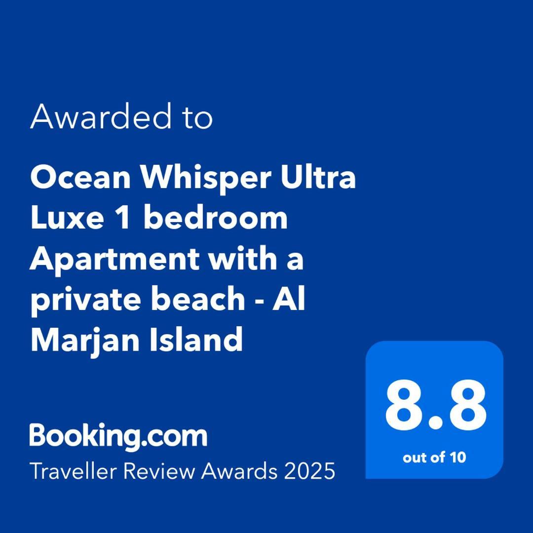 Ocean Whisper Ultra Luxe 1 Bedroom Apartment With A Private Beach - Al Marjan Island Ras al-Khaimah Buitenkant foto